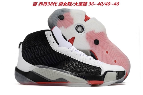 Air Jordan 38 Sneakers Shoes 001 Men/Women