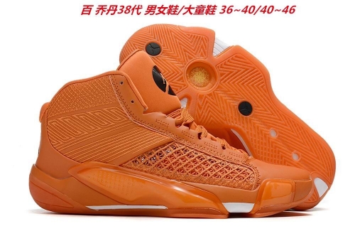 Air Jordan 38 Sneakers Shoes 003 Men/Women