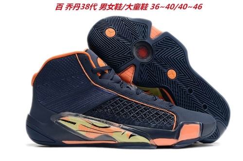 Air Jordan 38 Sneakers Shoes 009 Men/Women