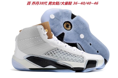 Air Jordan 38 Sneakers Shoes 011 Men/Women