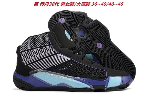 Air Jordan 38 Sneakers Shoes 002 Men/Women