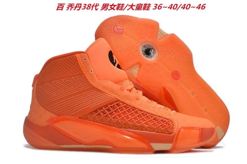 Air Jordan 38 Sneakers Shoes 015 Men/Women