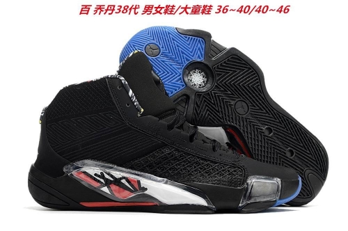 Air Jordan 38 Sneakers Shoes 004 Men/Women