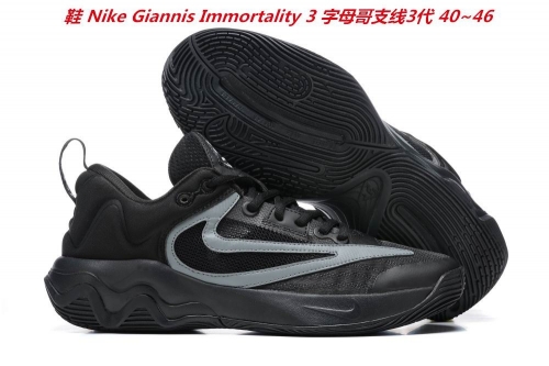 Nike Giannis Immortality 3 Sneakers Shoes 008 Men