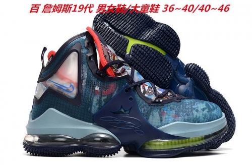 Nike LeBron 19 Sneakers Shoes 017 Men/Women