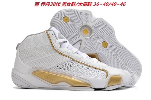 Air Jordan 38 Sneakers Shoes 010 Men/Women