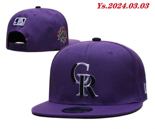 MLB Snapbacks 2020