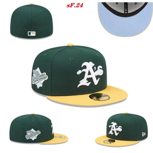 Oakland Athletics Fitted caps 015