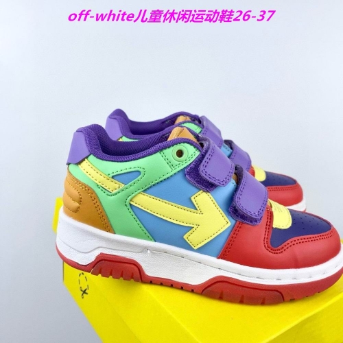O.f.f. W.h.i.t.e. Kids Shoes 006