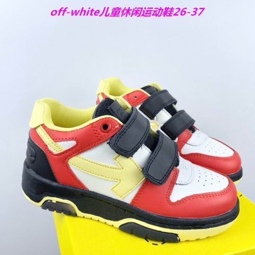 O.f.f. W.h.i.t.e. Kids Shoes 003