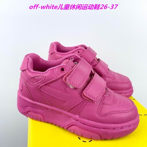 O.f.f. W.h.i.t.e. Kids Shoes 005