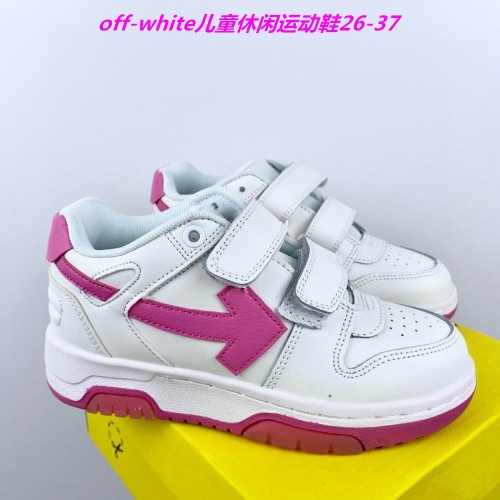 O.f.f. W.h.i.t.e. Kids Shoes 008