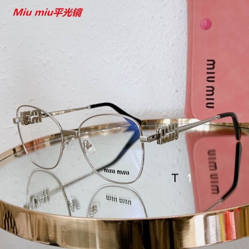 M.i.u. m.i.u. Plain Glasses AAAA 4112