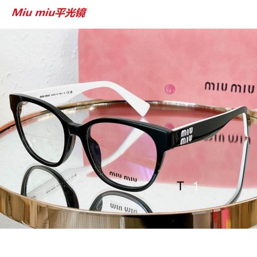 M.i.u. m.i.u. Plain Glasses AAAA 4092