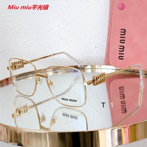 M.i.u. m.i.u. Plain Glasses AAAA 4122