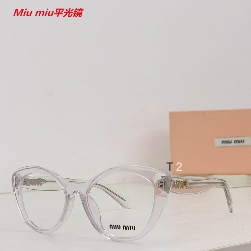 M.i.u. m.i.u. Plain Glasses AAAA 4032
