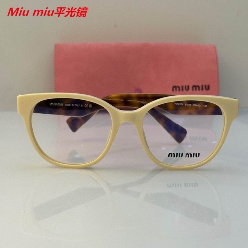 M.i.u. m.i.u. Plain Glasses AAAA 4080