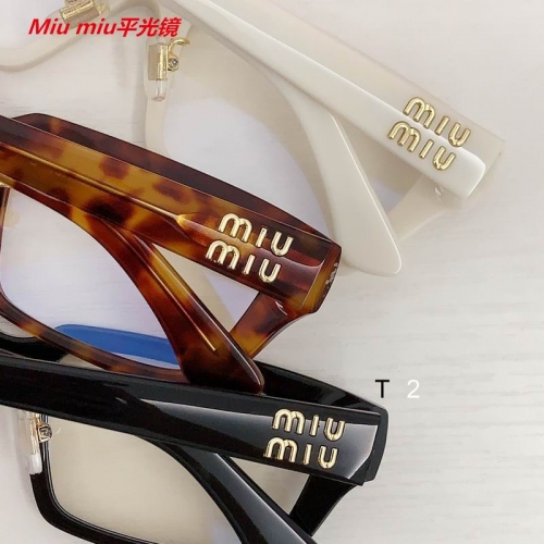 M.i.u. m.i.u. Plain Glasses AAAA 4056