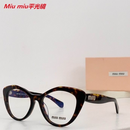 M.i.u. m.i.u. Plain Glasses AAAA 4018
