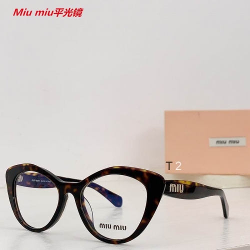 M.i.u. m.i.u. Plain Glasses AAAA 4036