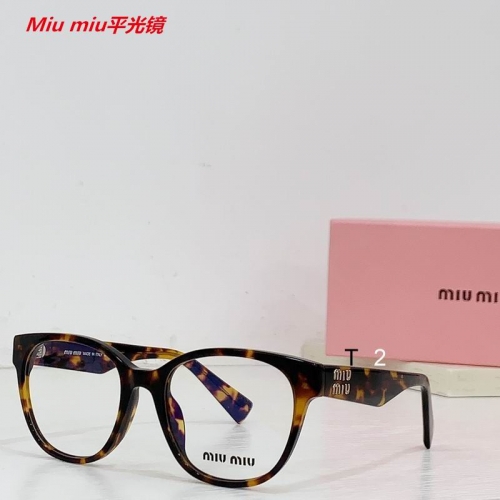 M.i.u. m.i.u. Plain Glasses AAAA 4070