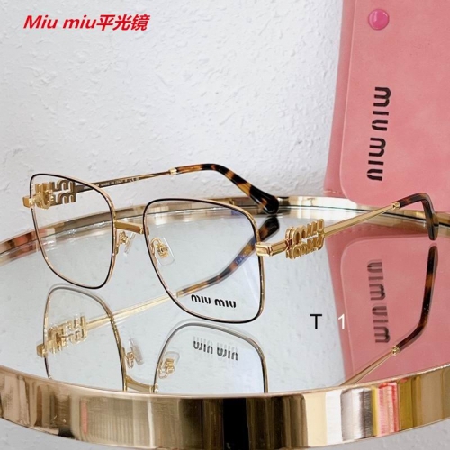 M.i.u. m.i.u. Plain Glasses AAAA 4124