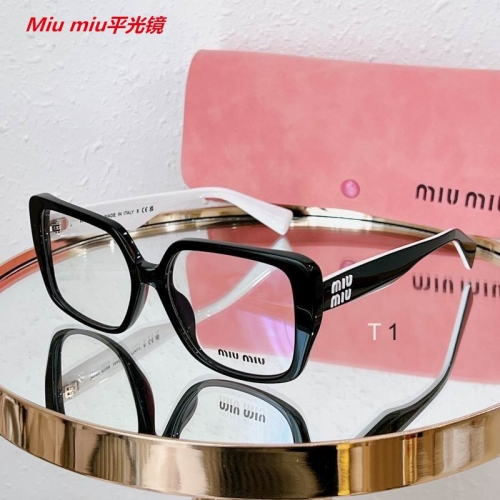 M.i.u. m.i.u. Plain Glasses AAAA 4007