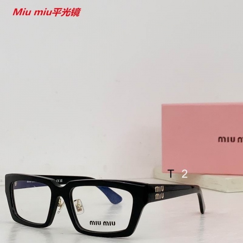 M.i.u. m.i.u. Plain Glasses AAAA 4058