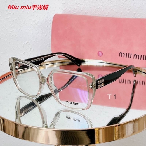 M.i.u. m.i.u. Plain Glasses AAAA 4006