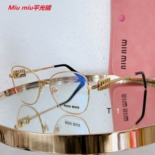 M.i.u. m.i.u. Plain Glasses AAAA 4113