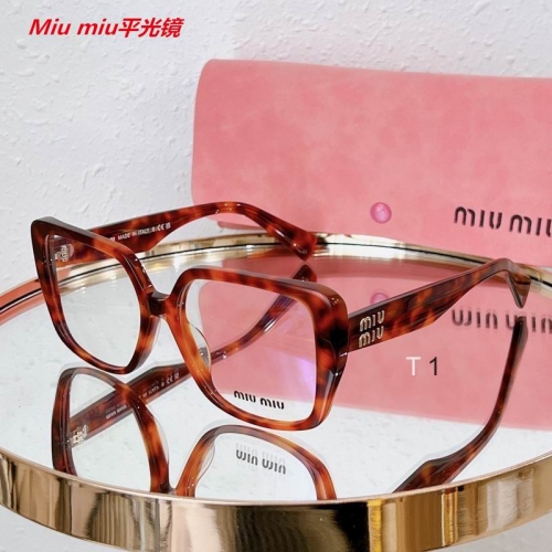 M.i.u. m.i.u. Plain Glasses AAAA 4008