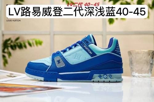 LV x Nike Air Force 1 Shoes 034 Men