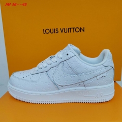 LV x Nike Air Force 1 Shoes 108 Men/Women