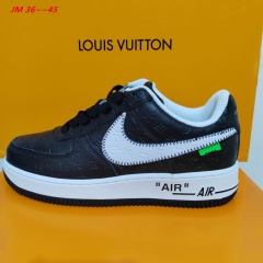 LV x Nike Air Force 1 Shoes 107 Men/Women