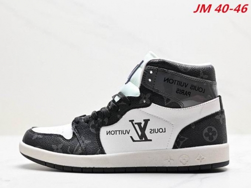 LV x Air Jordan 1 Shoes 129 Men