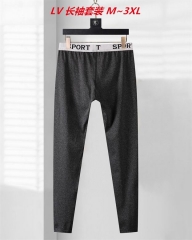 L...V... Two Pieces Long Suit 2549 Men