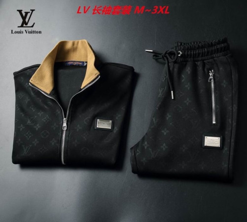 L...V... Two Pieces Long Suit 2519 Men