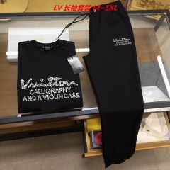 L...V... Two Pieces Long Suit 2434 Men