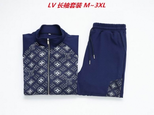 L...V... Two Pieces Long Suit 2505 Men