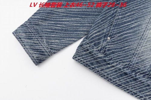 L...V... Two Pieces Long Suit 2027 Men