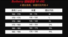 B.u.r.b.e.r.r.y. Short Suit 3282 Men