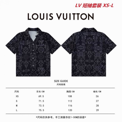 L...V... Short Suit 3125 Men