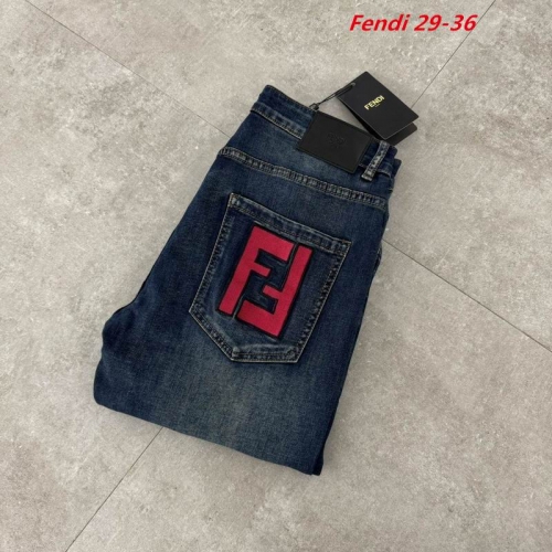 F.e.n.d.i. Long Jeans 1007 Men