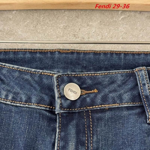 F.e.n.d.i. Long Jeans 1005 Men