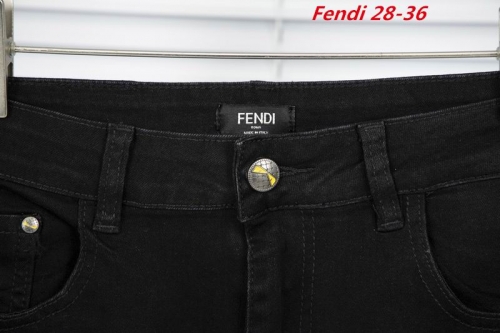 F.e.n.d.i. Long Jeans 1019 Men