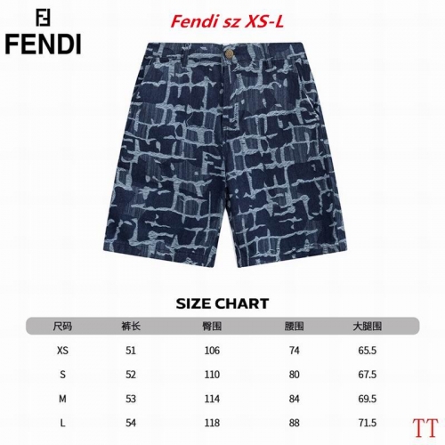 F.e.n.d.i. Short Jeans 1001 Men