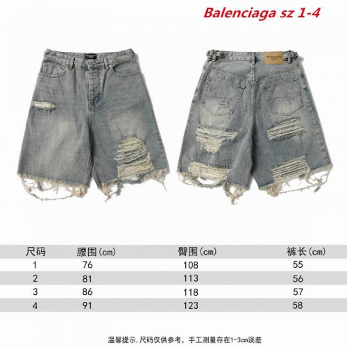 B.a.l.e.n.c.i.a.g.a. Short Jeans 1001 Men