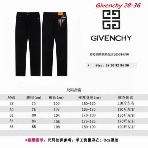 G.i.v.e.n.c.h.y. Long Jeans 1064 Men