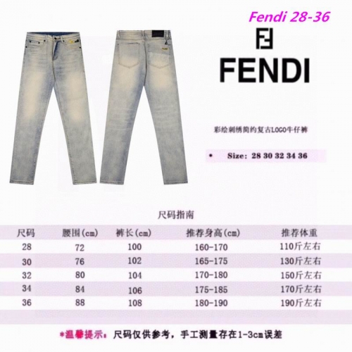 F.e.n.d.i. Long Jeans 1192 Men