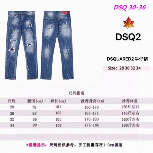 D.S.Q. Long Jeans 1466 Men